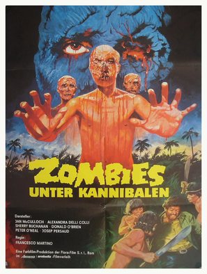 Zombi Holocaust - German Movie Poster (thumbnail)