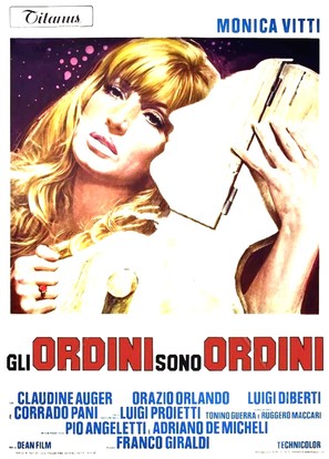 Gli ordini sono ordini - Italian Movie Poster (thumbnail)