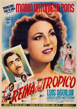 La reina del trópico Poster