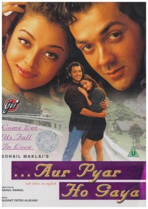 ...Aur Pyaar Ho Gaya - British DVD movie cover (thumbnail)
