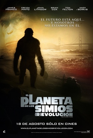 Rise of the Planet of the Apes - Argentinian Movie Poster (thumbnail)