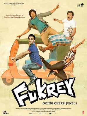 Fukrey - Indian Movie Poster (thumbnail)