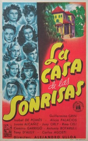 La casa de las sonrisas - Spanish Movie Poster (thumbnail)