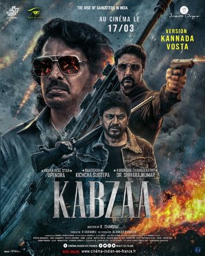 Kabzaa - French Movie Poster (thumbnail)