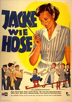 Jacke wie Hose - German Movie Poster (thumbnail)