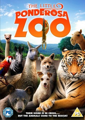 The Little Ponderosa Zoo - British DVD movie cover (thumbnail)