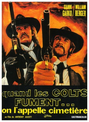 Gli fumavano le Colt... lo chiamavano Camposanto - French Movie Poster (thumbnail)