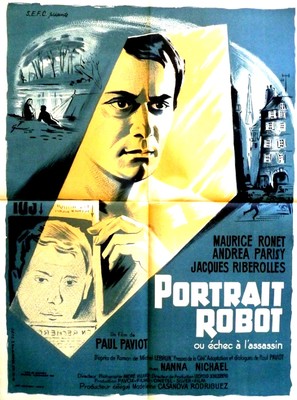 Portrait-robot - French Movie Poster (thumbnail)