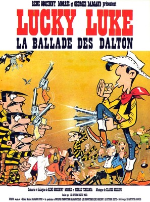 La ballade des Dalton - French Movie Poster (thumbnail)