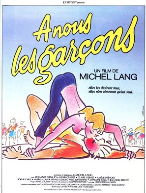 &Agrave; nous les gar&ccedil;ons - French Movie Poster (thumbnail)