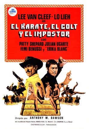 El k&aacute;rate, el Colt y el impostor - Spanish Movie Poster (thumbnail)