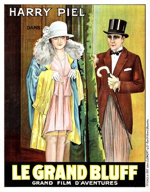 Sein gr&ouml;&szlig;ter Bluff - Belgian Movie Poster (thumbnail)