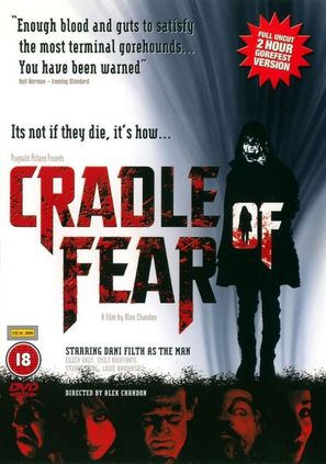 Cradle of Fear - British DVD movie cover (thumbnail)