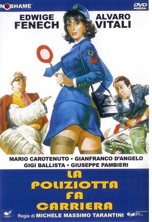 La poliziotta fa carriera - Italian DVD movie cover (thumbnail)