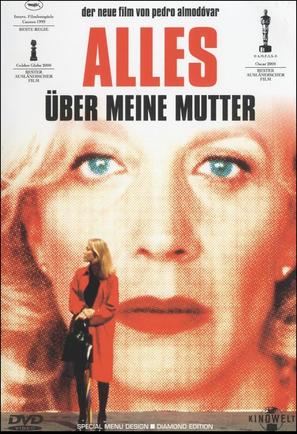 Todo sobre mi madre - German DVD movie cover (thumbnail)