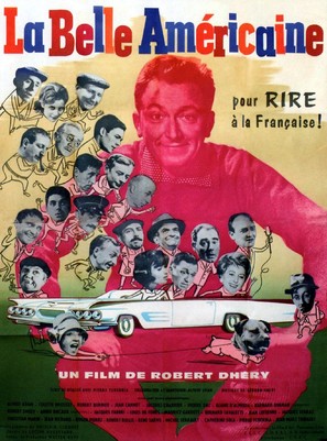 La belle Am&eacute;ricaine - French Movie Poster (thumbnail)