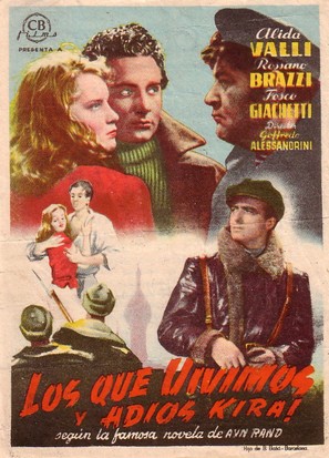 Noi vivi - Spanish Movie Poster (thumbnail)