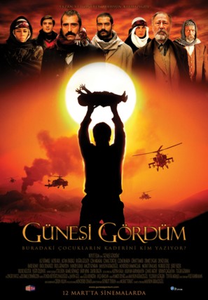 G&uuml;nesi g&ouml;rd&uuml;m - Turkish Movie Poster (thumbnail)