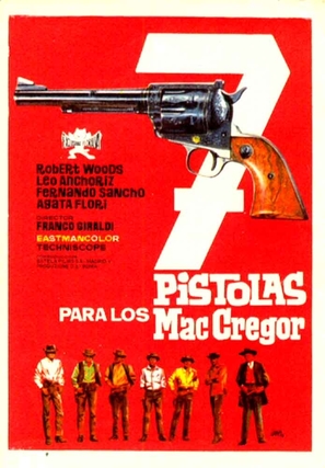 Sette pistole per i MacGregor - Spanish Movie Poster (thumbnail)