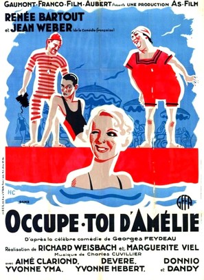 Occupe-toi d&#039;Am&eacute;lie - French Movie Poster (thumbnail)