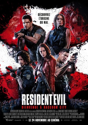 Resident Evil: Welcome to Raccoon City - French Movie Poster (thumbnail)