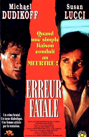 The Woman Who Sinned - French VHS movie cover (thumbnail)