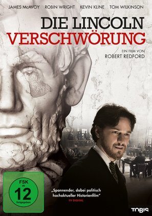 The Conspirator - German DVD movie cover (thumbnail)