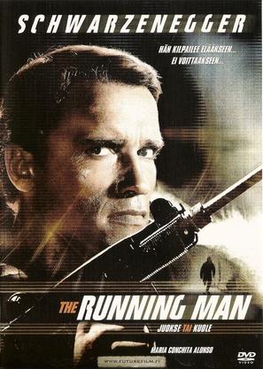 The Running Man - Finnish Movie Cover (thumbnail)