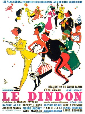 Le dindon - French Movie Poster (thumbnail)