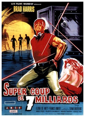 Supercolpo da 7 miliardi - French Movie Poster (thumbnail)