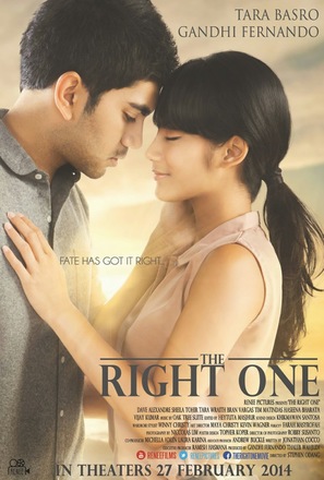The Right One - Indonesian Movie Poster (thumbnail)