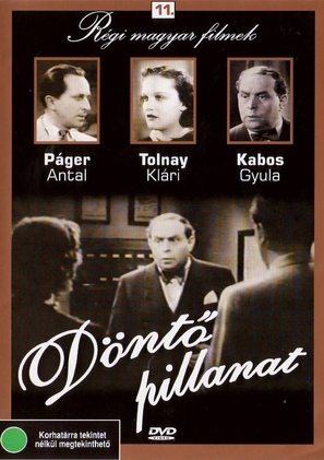 D&ouml;nt&ouml; pillanat - Hungarian Movie Cover (thumbnail)