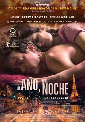 Un a&ntilde;o, una noche - Spanish Movie Poster (thumbnail)