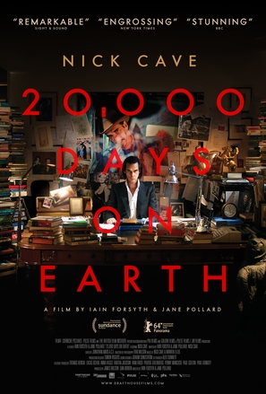 20,000 Days on Earth - Movie Poster (thumbnail)