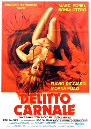 Delitto carnale - Italian Movie Poster (thumbnail)