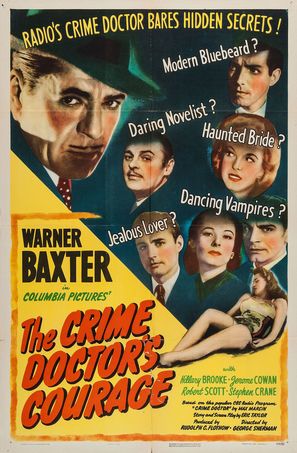 The Crime Doctor&#039;s Courage - Movie Poster (thumbnail)