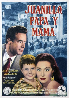 Juanillo, pap&aacute; y mam&aacute; - Spanish Movie Poster (thumbnail)