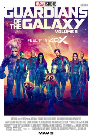 Guardians of the Galaxy Vol. 3 - Movie Poster (thumbnail)