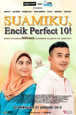 Suamiku Encik Perfect 10! - Malaysian Movie Poster (thumbnail)