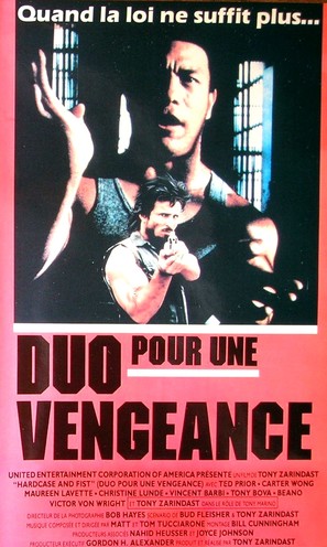 Hardcase and Fist - French VHS movie cover (thumbnail)