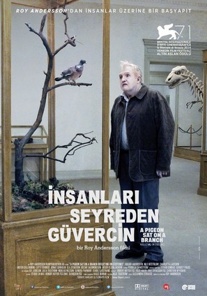 En duva satt p&aring; en gren och funderade p&aring; tillvaron - Turkish Movie Poster (thumbnail)
