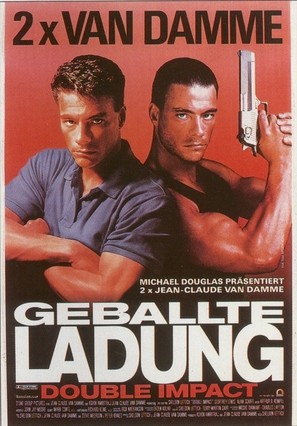 Double Impact - German Movie Poster (thumbnail)