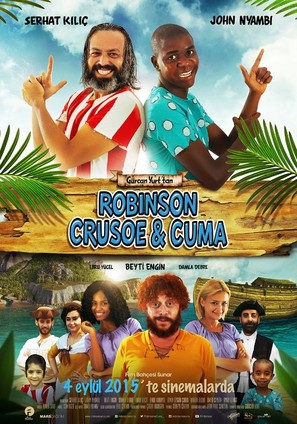 Robinson Crusoe ve Cuma - Turkish Movie Poster (thumbnail)