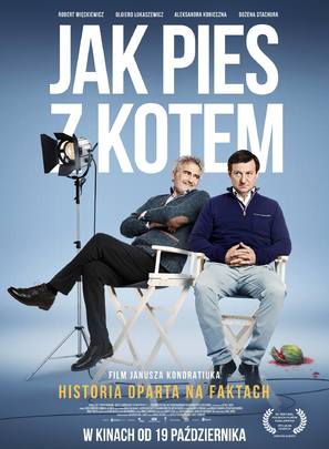 Jak pies z kotem - Polish Movie Poster (thumbnail)