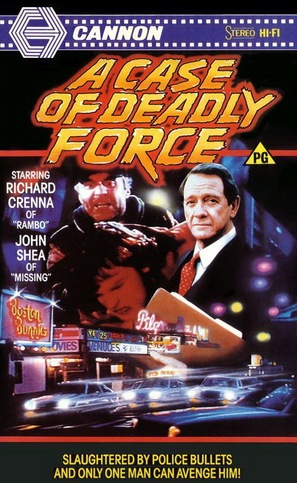 A Case of Deadly Force - British Movie Cover (thumbnail)