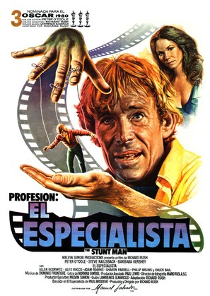 The Stunt Man - Spanish Movie Poster (thumbnail)