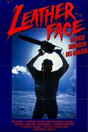 Leatherface: Texas Chainsaw Massacre III - German Movie Poster (thumbnail)