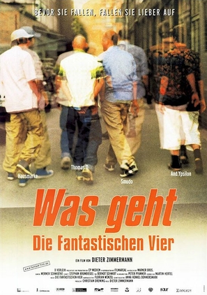 Was geht - Die fantastischen Vier - German Movie Poster (thumbnail)