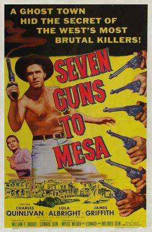 Seven Guns to Mesa - Movie Poster (thumbnail)