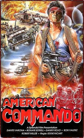 Commander Lawin - German VHS movie cover (thumbnail)
